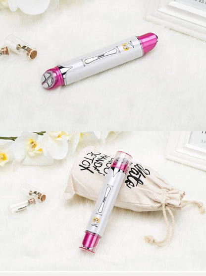 Trendsi white multifunctional beauty device with multiple attachments for skincare and facial treatments.
