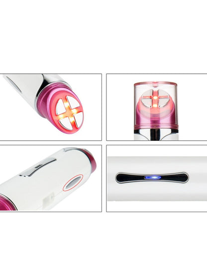 White Trendsi multifunctional beauty device with multiple attachments for skincare and facial treatments.