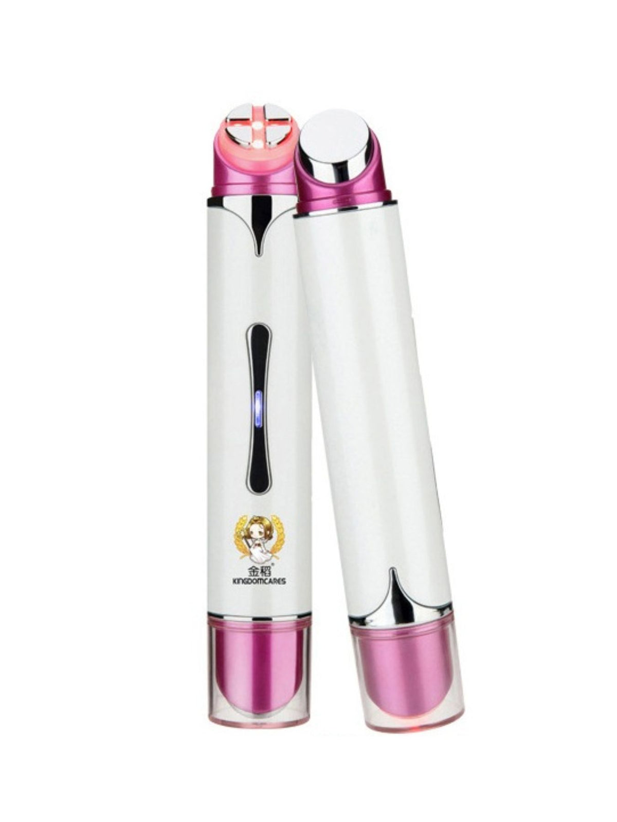 White Trendsi multifunctional beauty device with multiple attachments for skincare and facial treatments.