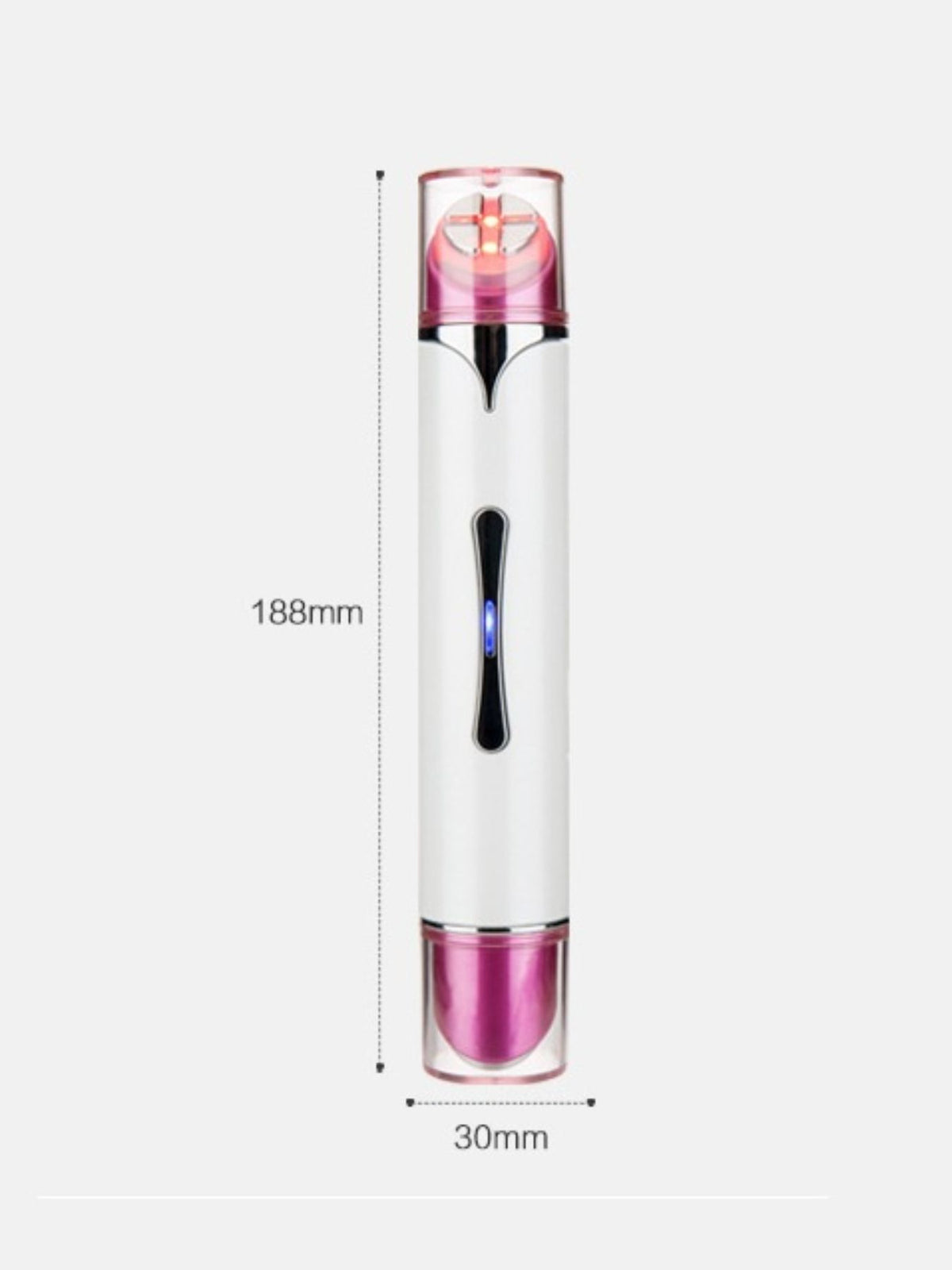White Trendsi multifunctional beauty device with multiple attachments for skincare and facial treatments.