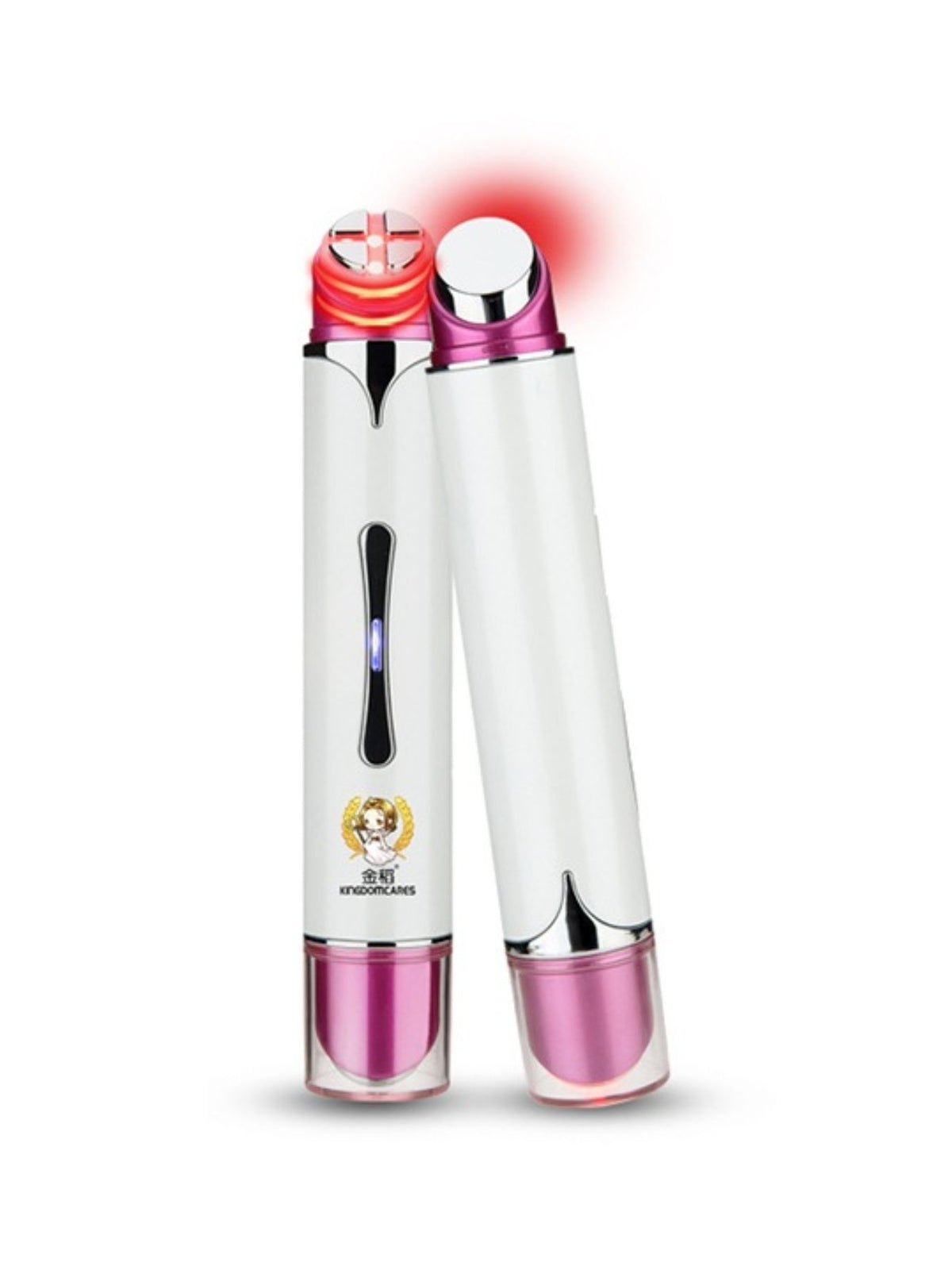 White Trendsi multifunctional beauty device with various treatment heads for skincare and facial care.