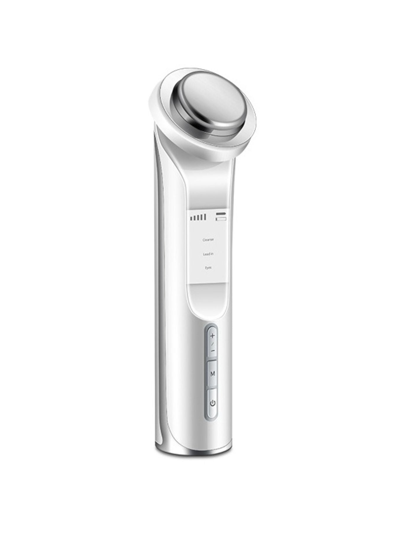 Trendsi multifunctional facial beauty device in white showing various treatment heads for skincare and facial massage.