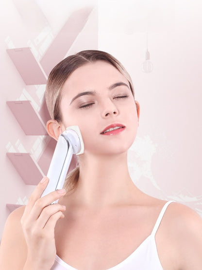 White Trendsi multifunctional facial beauty device with multiple treatment heads for skincare and facial rejuvenation.