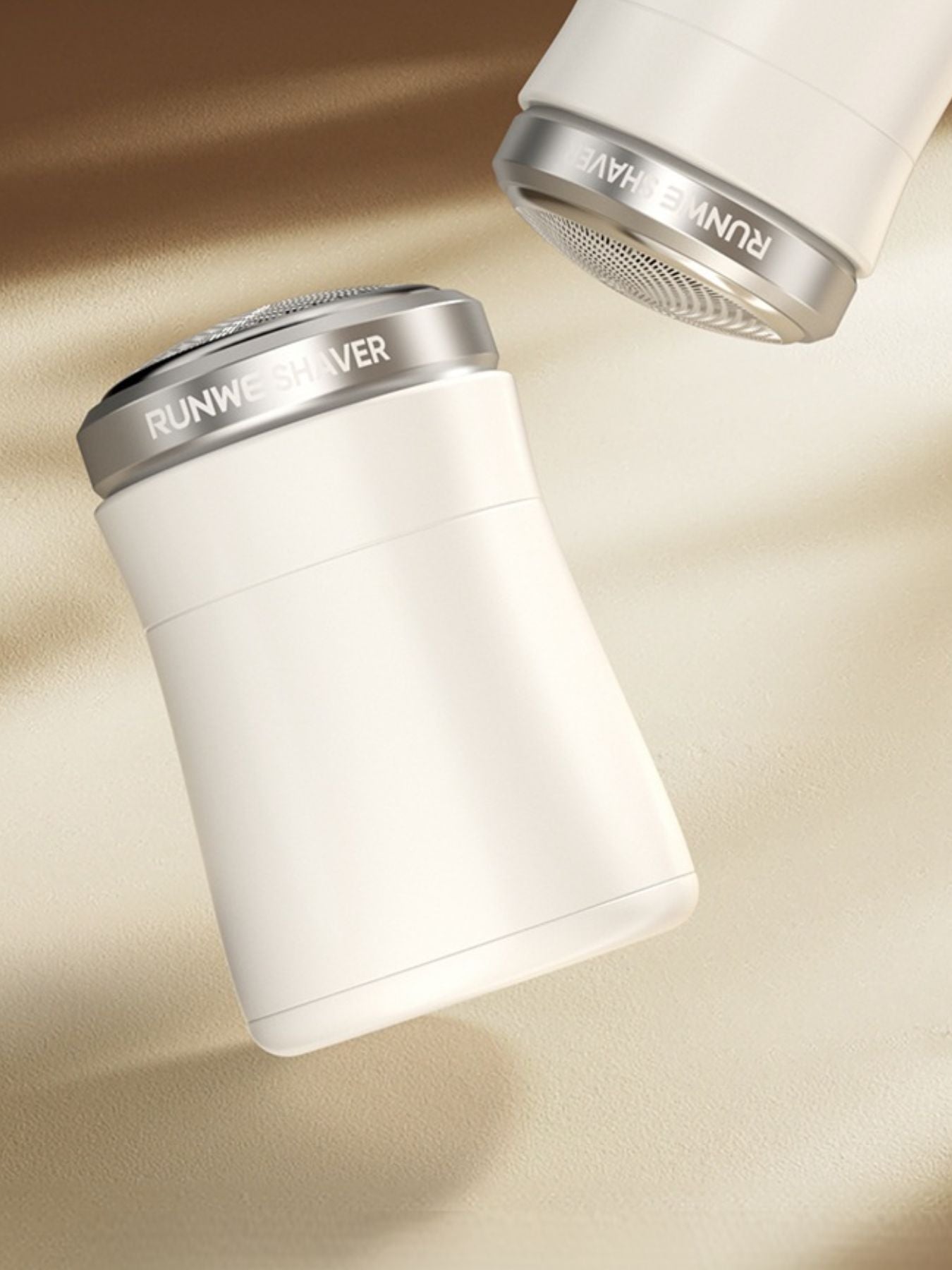 White Trendsi painless electric hair remover device with a sleek design, suitable for quick and gentle hair removal.