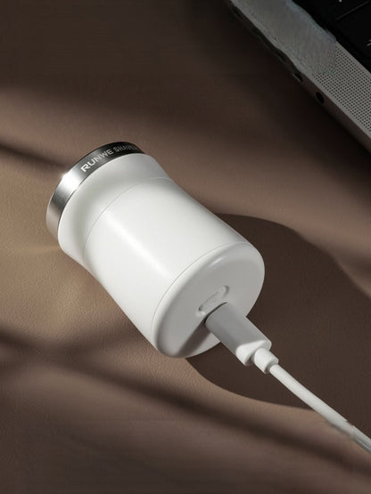 White Trendsi painless electric hair remover with compact design for easy hair removal at home.