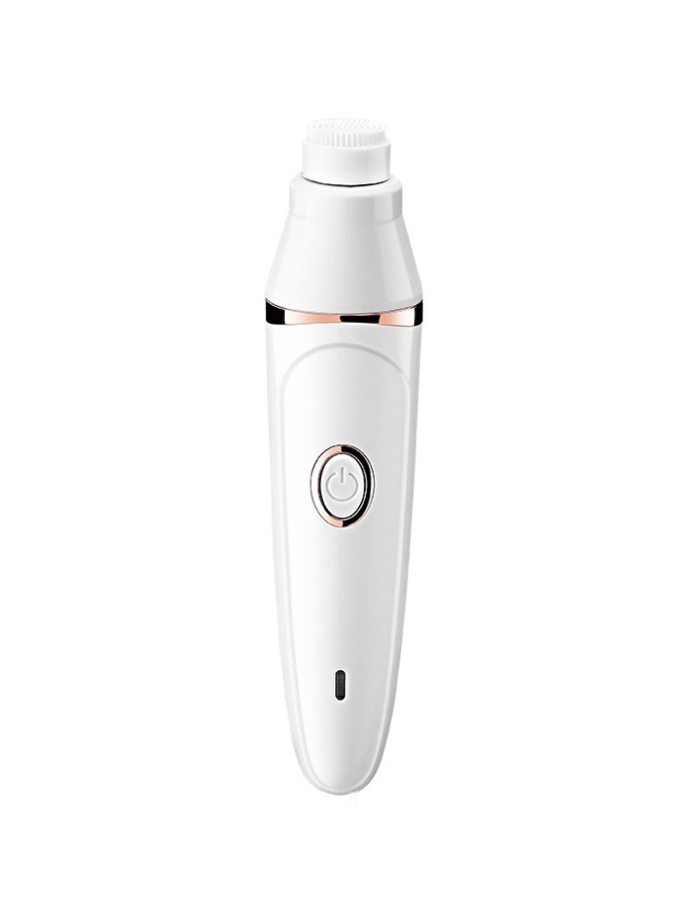 White Trendsi painless multifunctional hair removal epilator with ergonomic design and multiple attachment heads for effective hair removal.