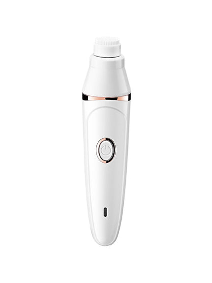White Trendsi painless multifunctional hair removal epilator with ergonomic design and multiple attachment heads for effective hair removal.
