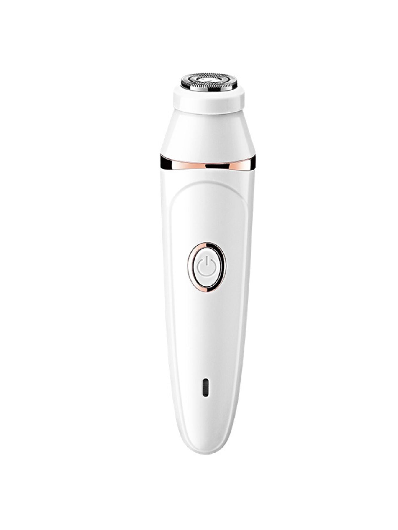 White Trendsi painless multifunctional hair removal epilator with multiple attachments for smooth, effective hair removal.