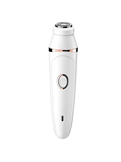 White Trendsi painless multifunctional hair removal epilator with multiple attachments for smooth, effective hair removal.