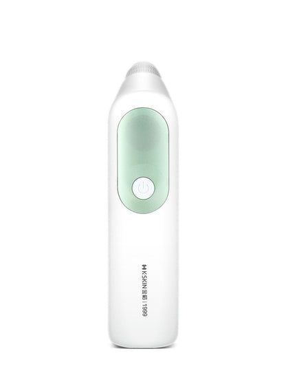 White painless pore vacuum blackhead extractor by Trendsi, designed for gentle blackhead removal and facial pore cleansing.