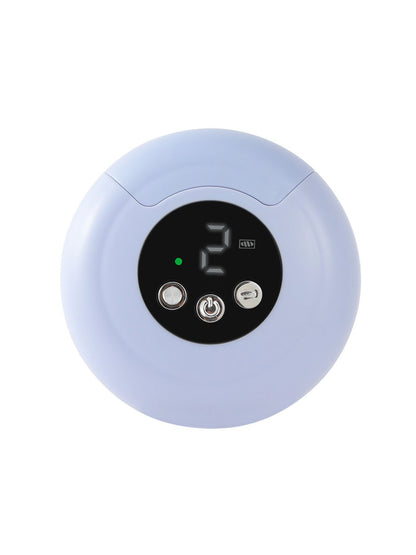 White portable electric nail buffer polisher by Trendsi, compact design with multiple polishing surfaces for nail care.