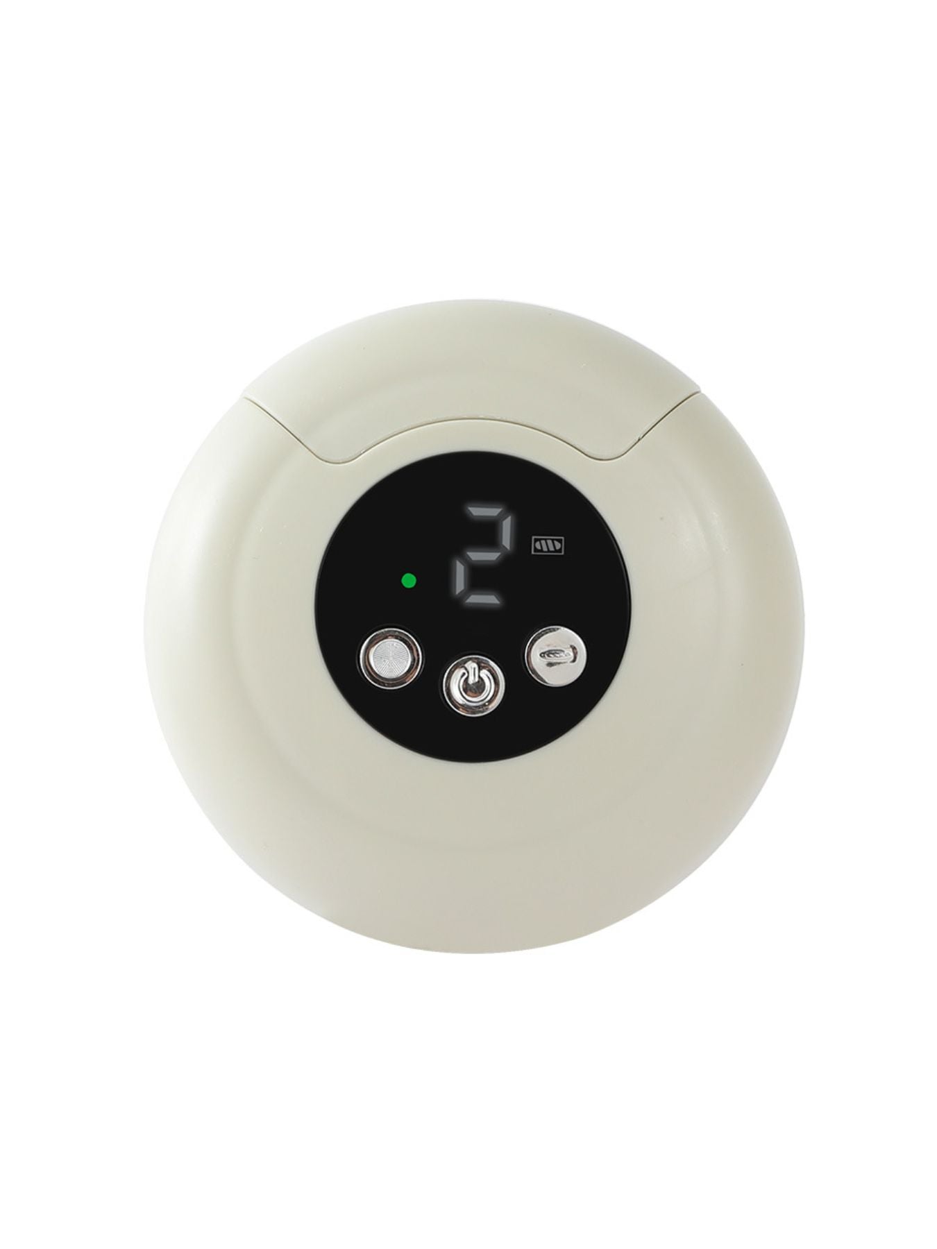 White portable electric nail buffer polisher by Trendsi, compact design with multiple polishing surfaces for manicures.