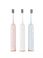 White portable electric toothbrush from Trendsi with a compact design, ideal for travel and on-the-go dental care.