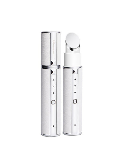 White portable facial beauty device from Trendsi, compact and lightweight for skincare on the go.
