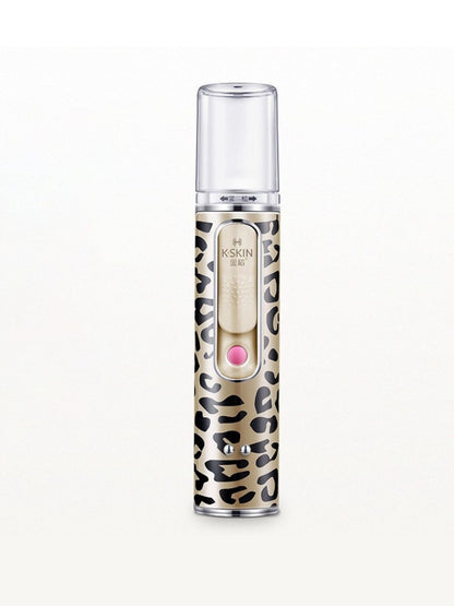 White portable facial mister nano sprayer by Trendsi, compact skincare device with fine mist spray for hydration.