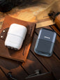 White portable mini electric shaver by Trendsi with compact design, ideal for travel and quick grooming.