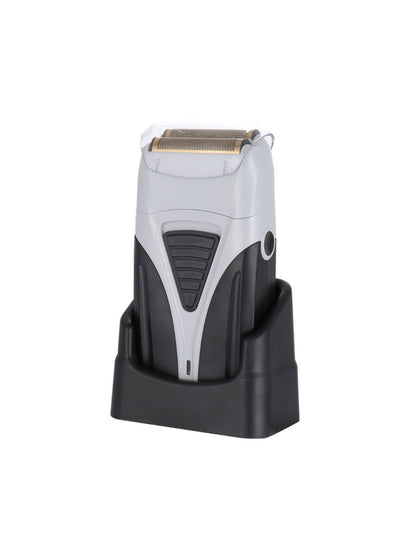 White waterproof foil shaver by Trendsi with a sleek design, ideal for close grooming and easy use in wet or dry conditions.