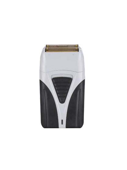 White waterproof foil shaver by Trendsi with a sleek design, ideal for close and comfortable shaving in wet or dry conditions.