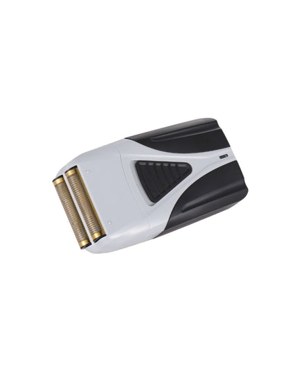 White waterproof foil shaver by Trendsi with a sleek design, suitable for wet and dry shaving.