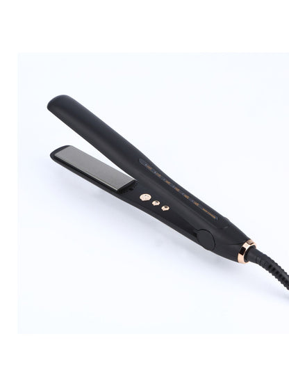 Trendsi adjustable temperature hair straightener with wide North American plug and ceramic plates for smooth styling.