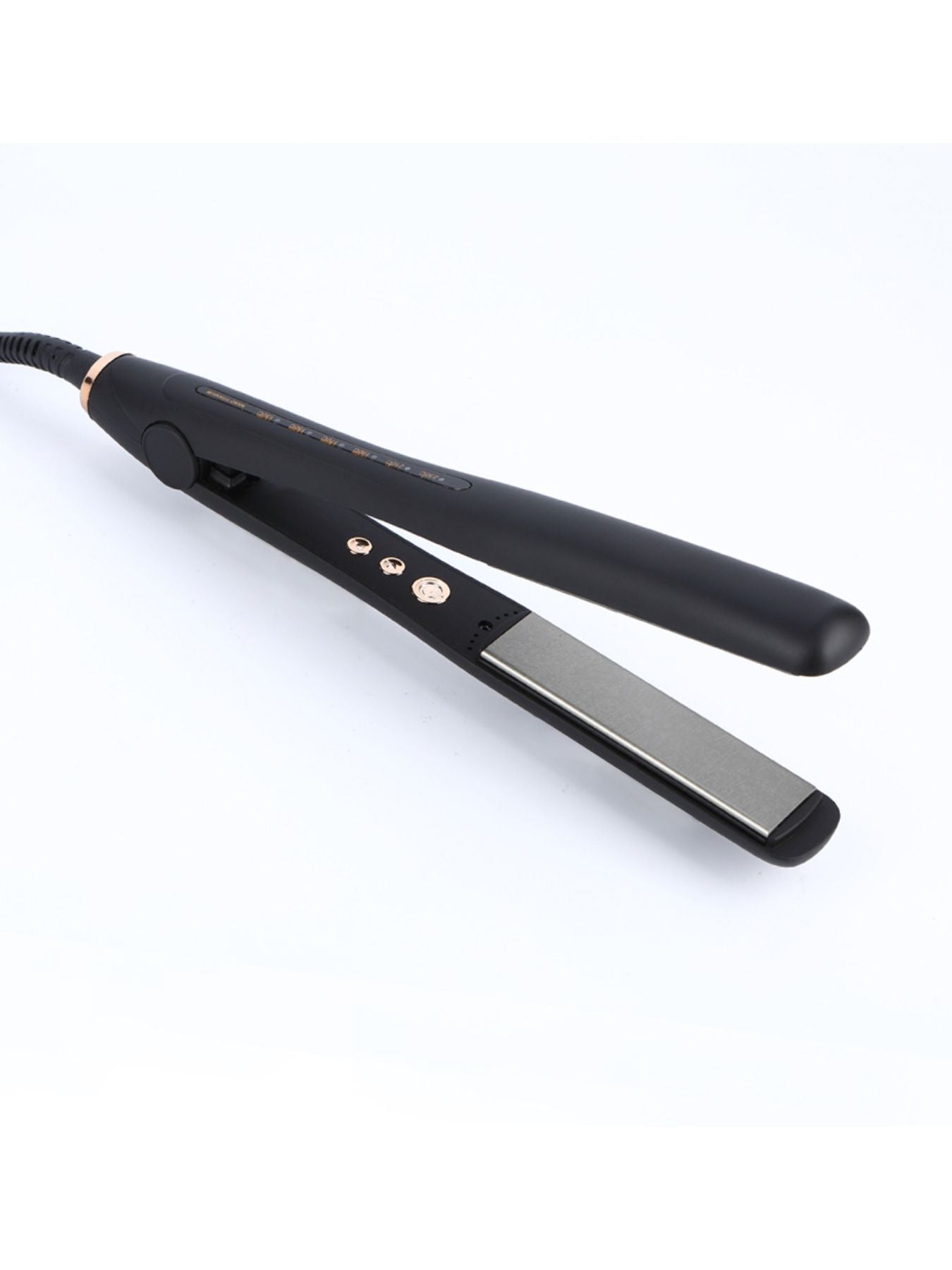 Trendsi adjustable temperature hair straightener with North American plug, smooth ceramic plates, and ergonomic handle for styling.