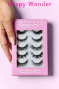 Trendsi SO PINK BEAUTY Mink Eyelashes Variety Pack with five pairs, wispy and natural-looking for glamorous eye enhancement.