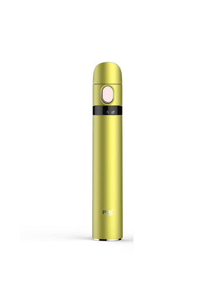 Yellow and green portable Trendsi hair curling iron with one-size design, compact and easy to use for styling on the go.